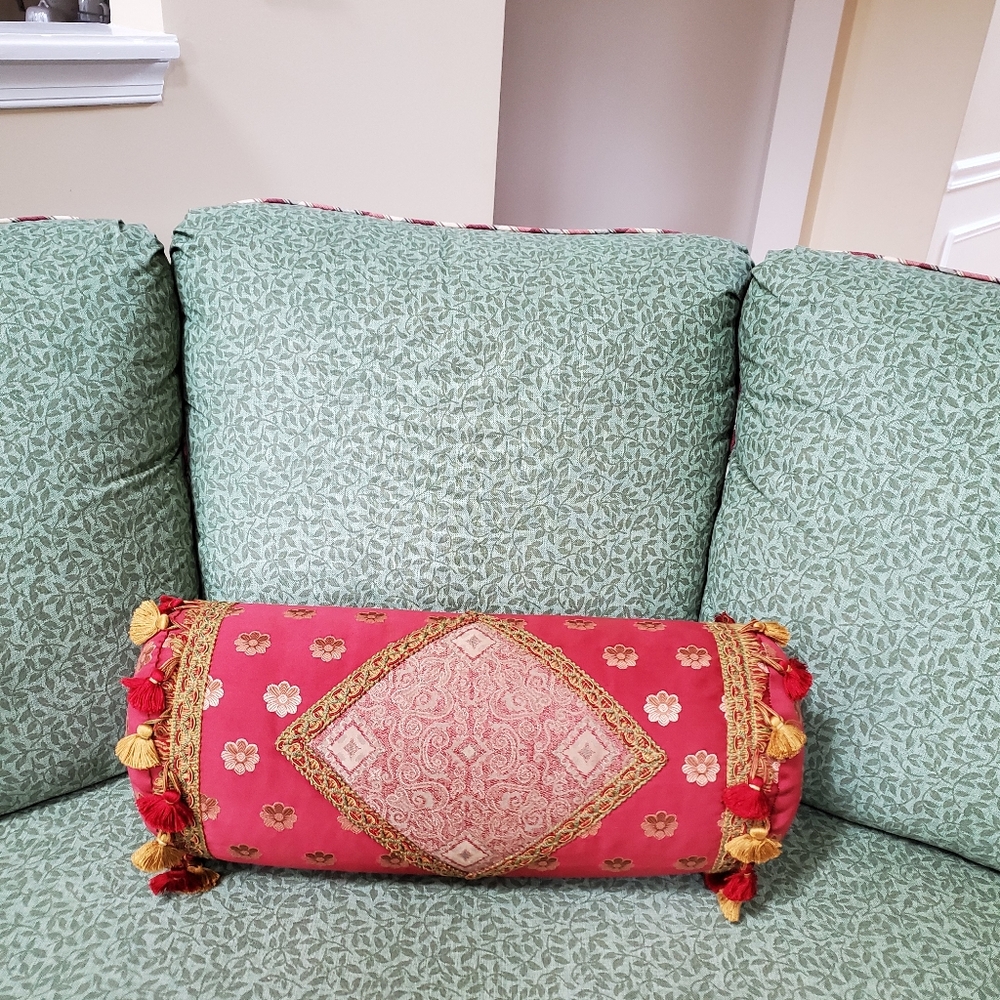 Bolster Pillow Decorative Large